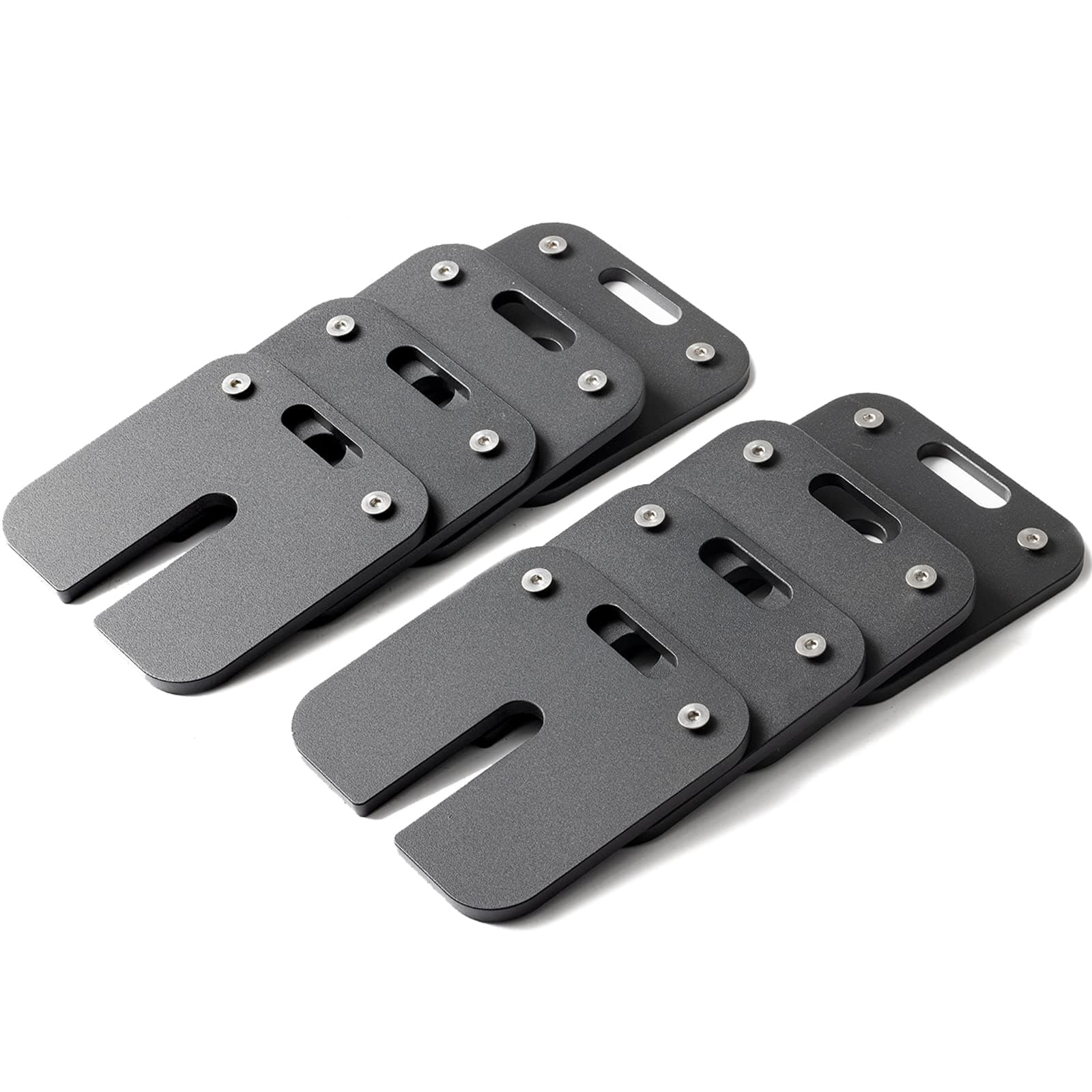 8 Pieces 2kg Additional Weight Discs Weight Discs for Square Dumbbells 20kg 36kg (8 x 2kg)