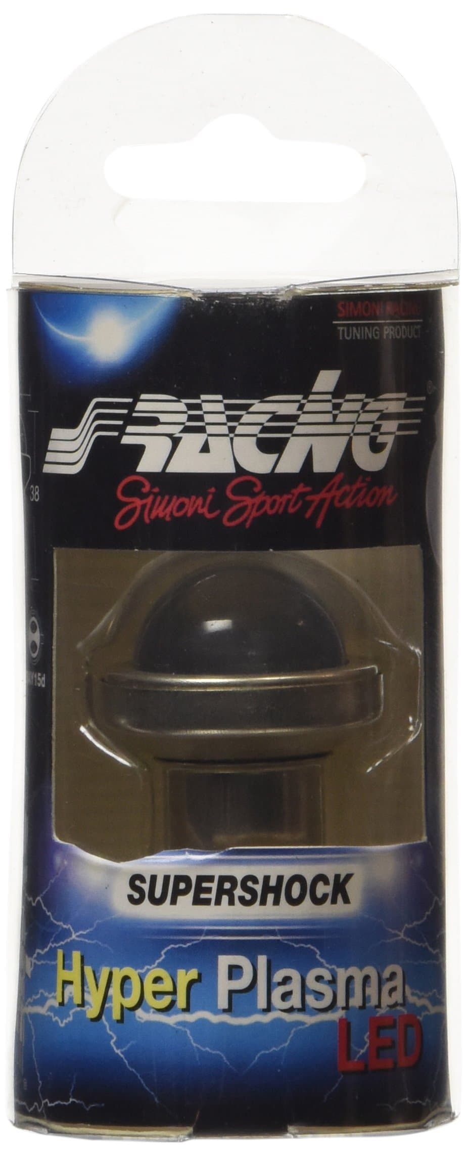 Simoni Racing HPL/2W Simoni Racing Ba15S 1-Led 'Hyper Plasma Led' - White 1Pc