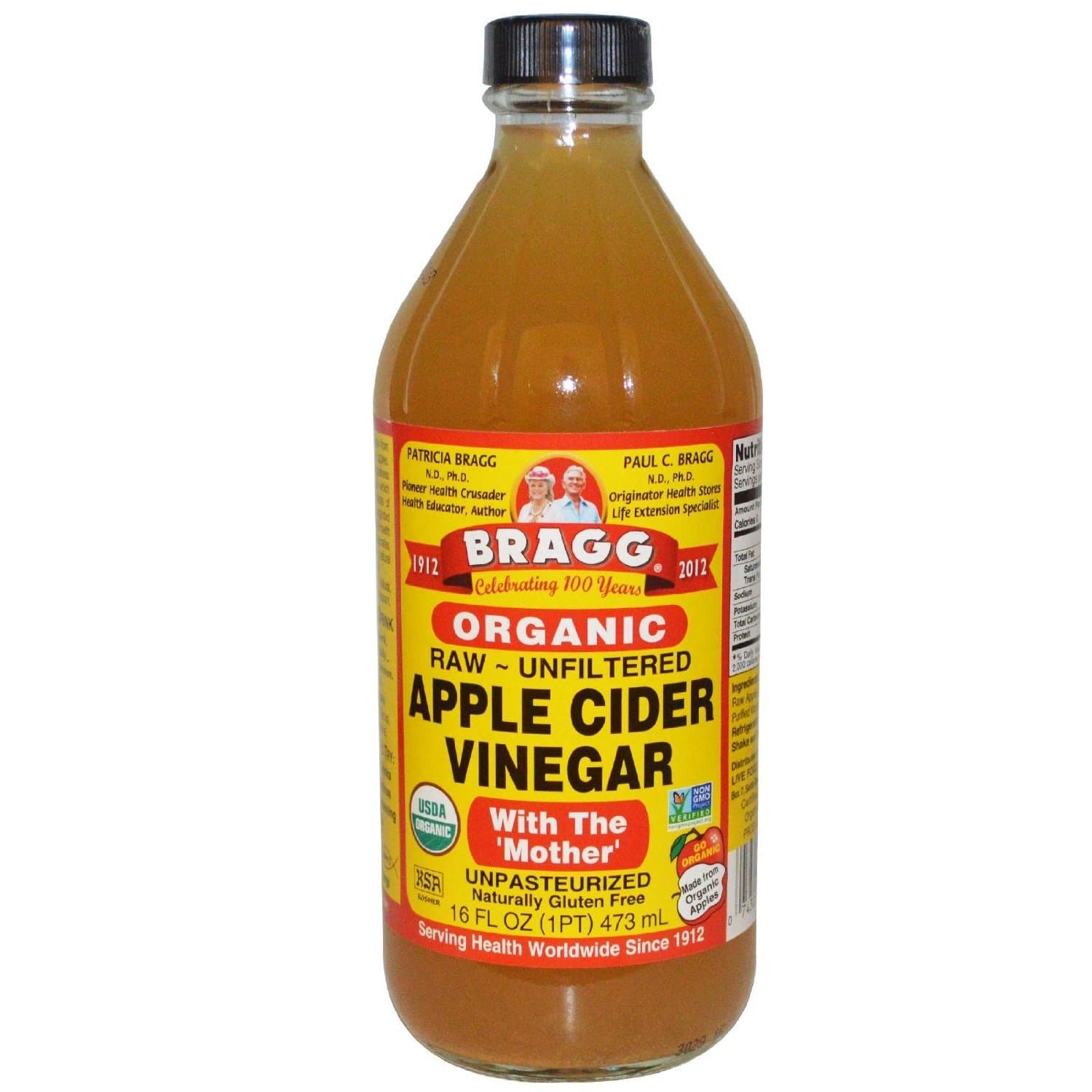 Organic Raw Apple Cider Vinegar, 16 Ounce - 1 Pack