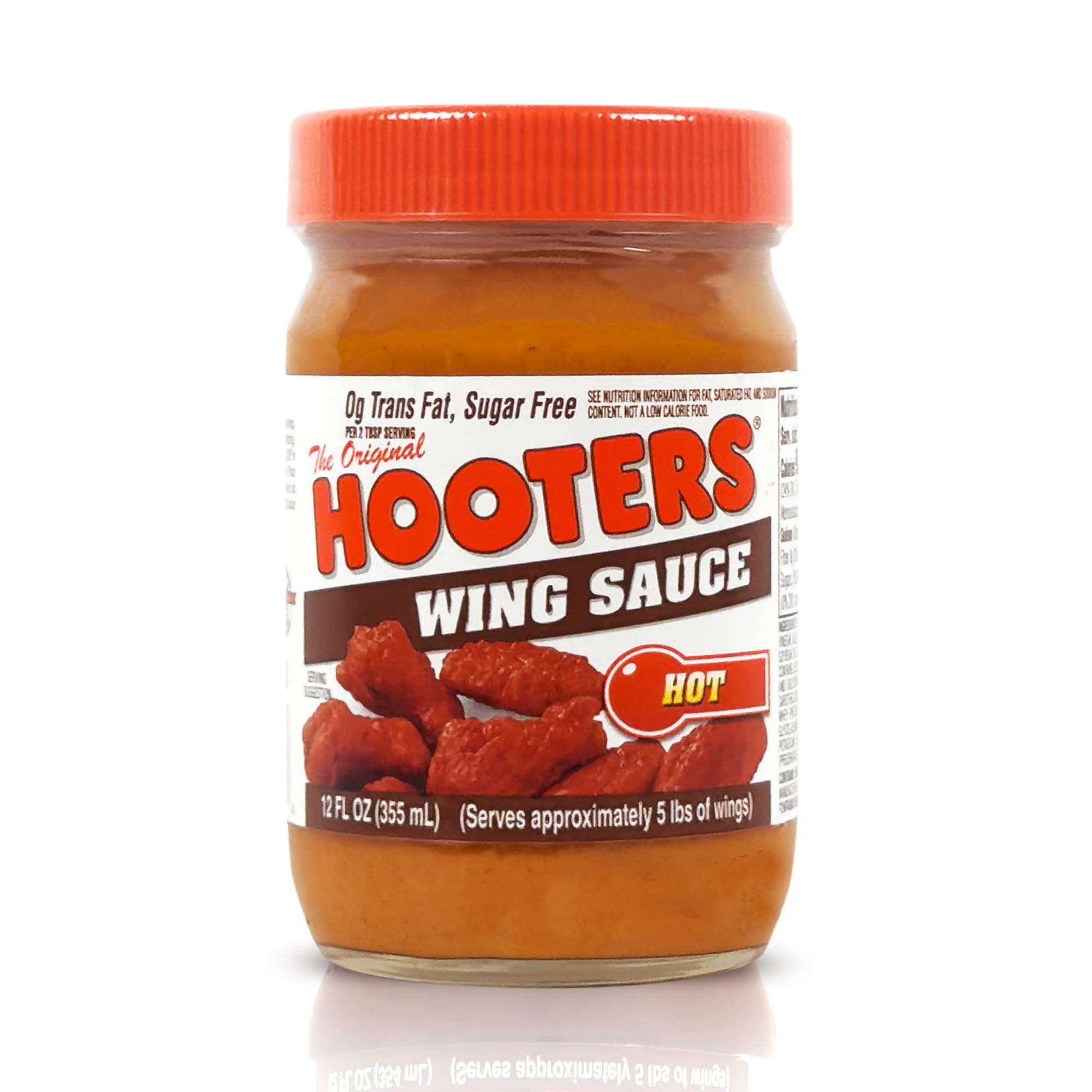 Hooters Sauce Wing Hot 12 Oz