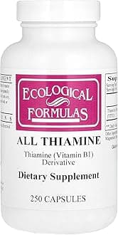 Allithiamine (Vitamin B1), 50 mg, 250 Capsules, Ecological Formulas