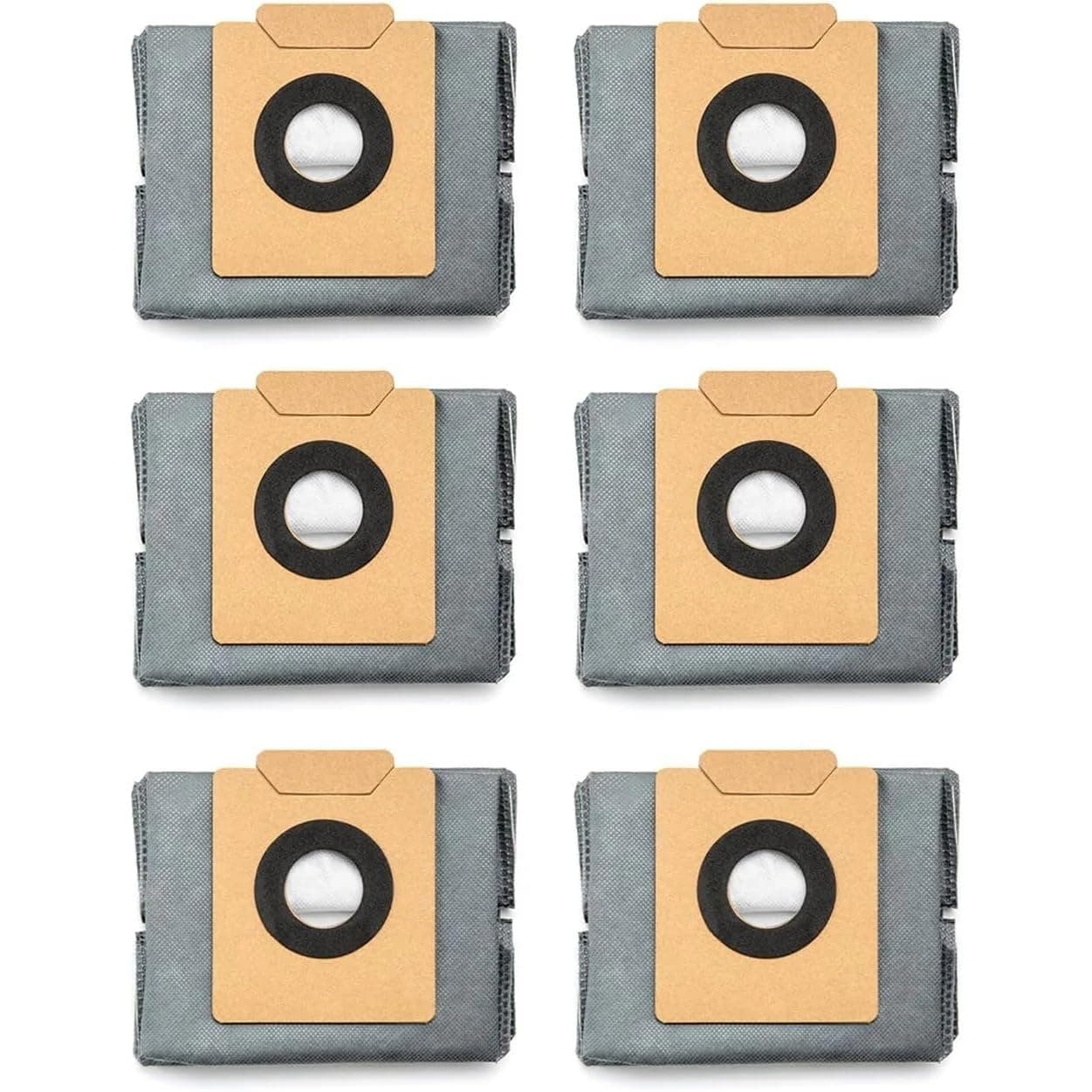 Accessory-6-Pack Large Capacity Dust Bags Compatible with eufy X10 Pro Omni