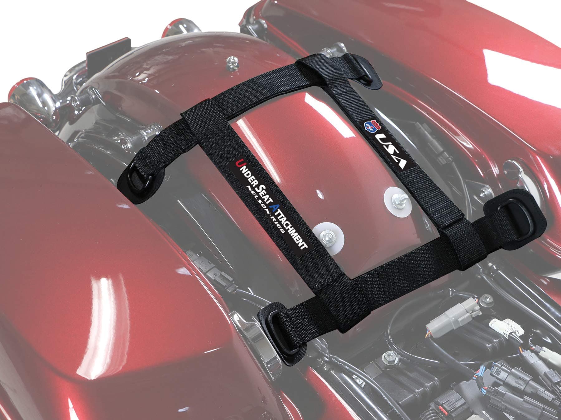 NR-USA Under Seat Attachment, Black/Grey