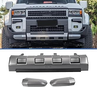 Set Front Bumpers Cover Compatible with 2024-2025 Toyota Land Cruiser Prado LC250 J250 Body Kits 3pcs
