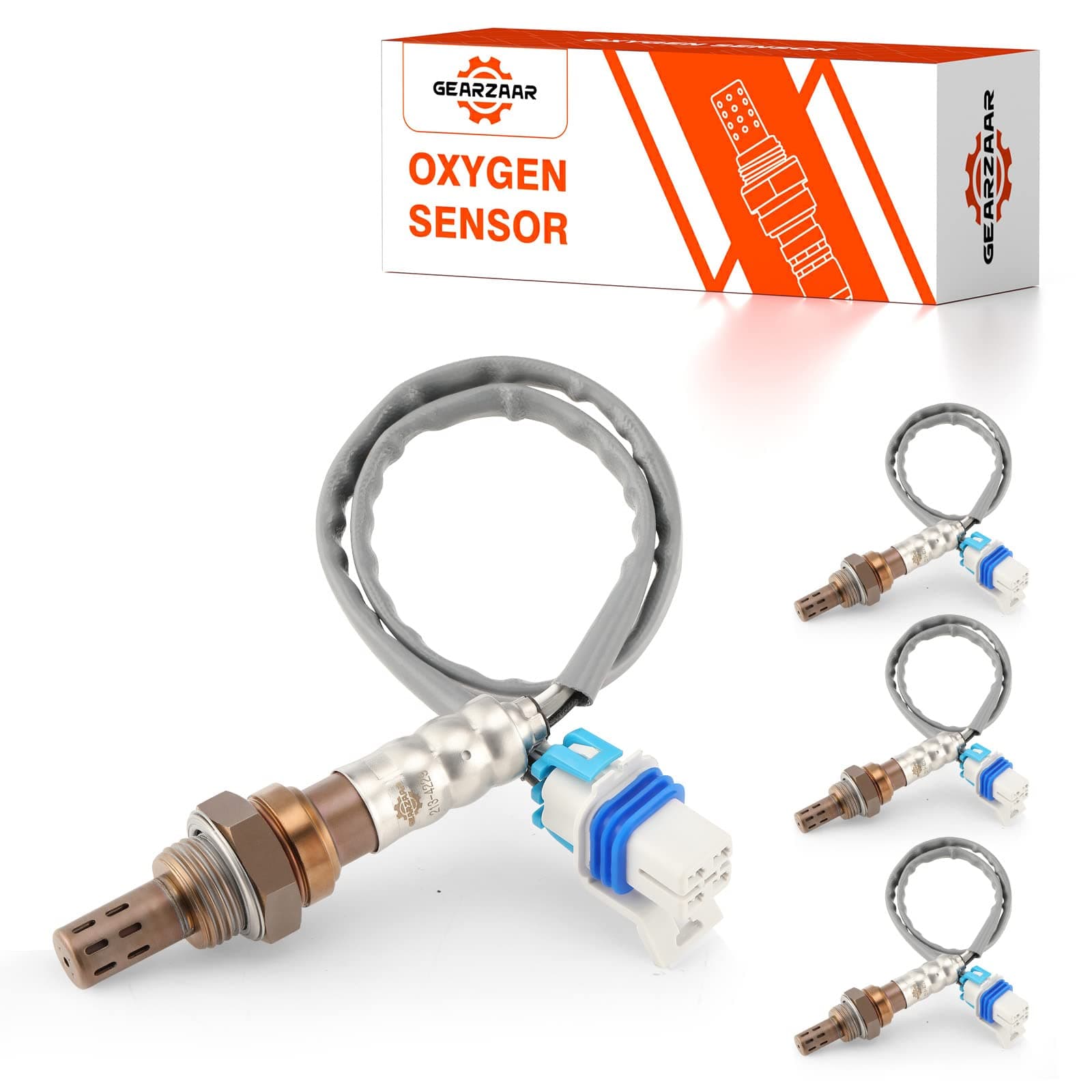 GEARZAAR213-4229 O2 Sensor Oxygen Sensor Compatiable with Chevy Silverado Malibu Express Suburban Cadillac Escalade CTS GMC Yukon Sierra Savana Pontiac 250-24736 12609457 2134229