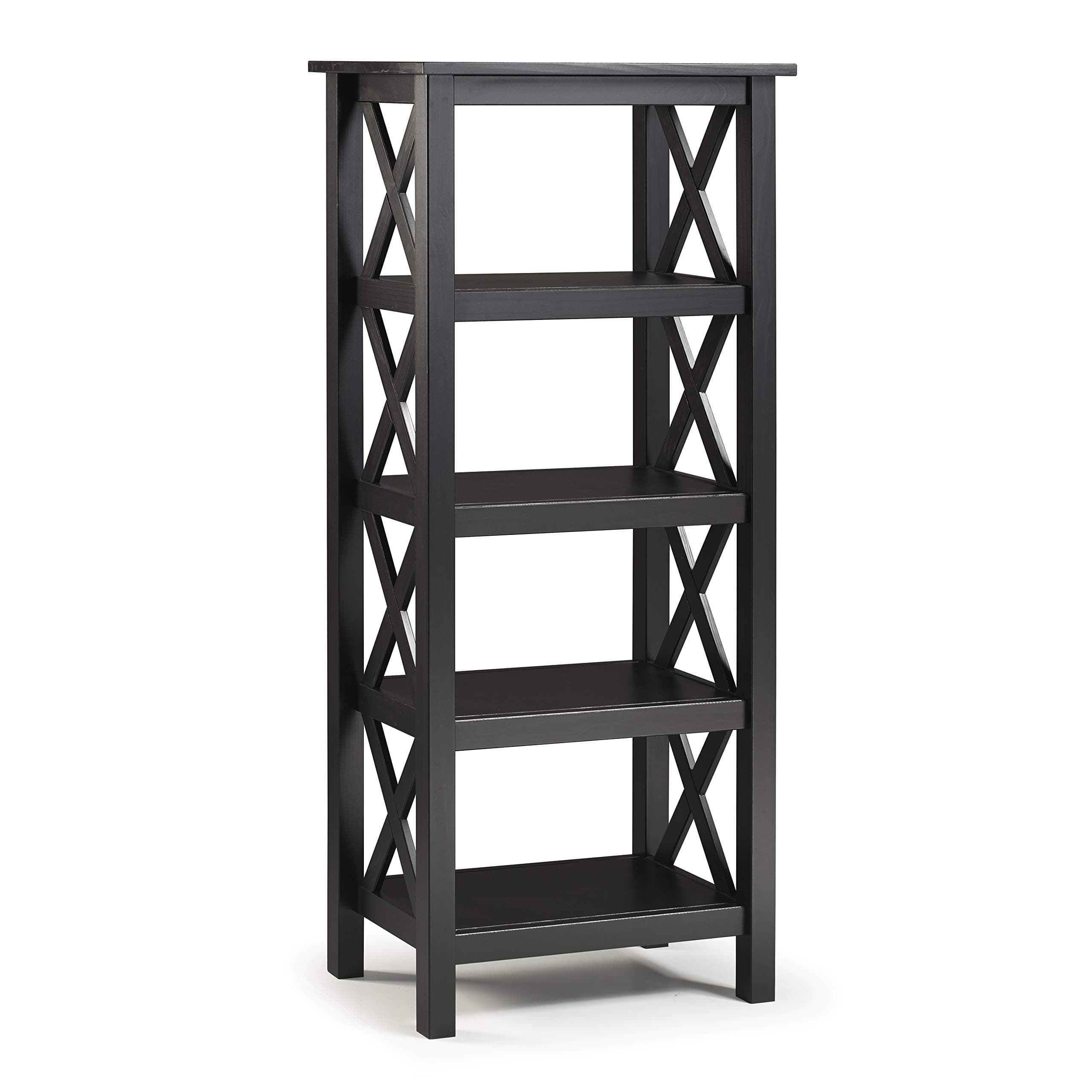 Linon Home Decor ProductsNelson, Black Bookcase