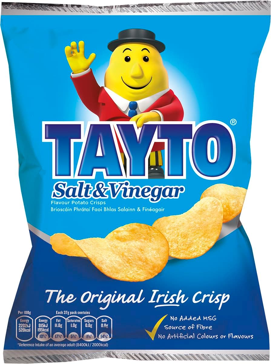 Salt & Vinegar 37g (1.3oz) 5 Pack