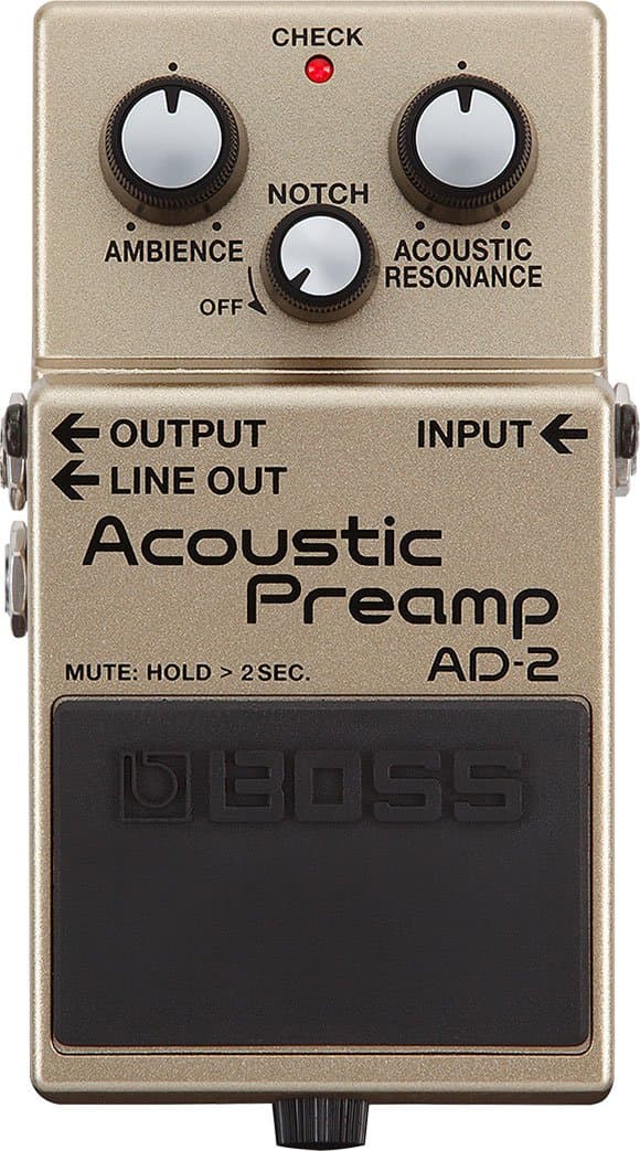 AD-2 Acoustic Preamp Pedal