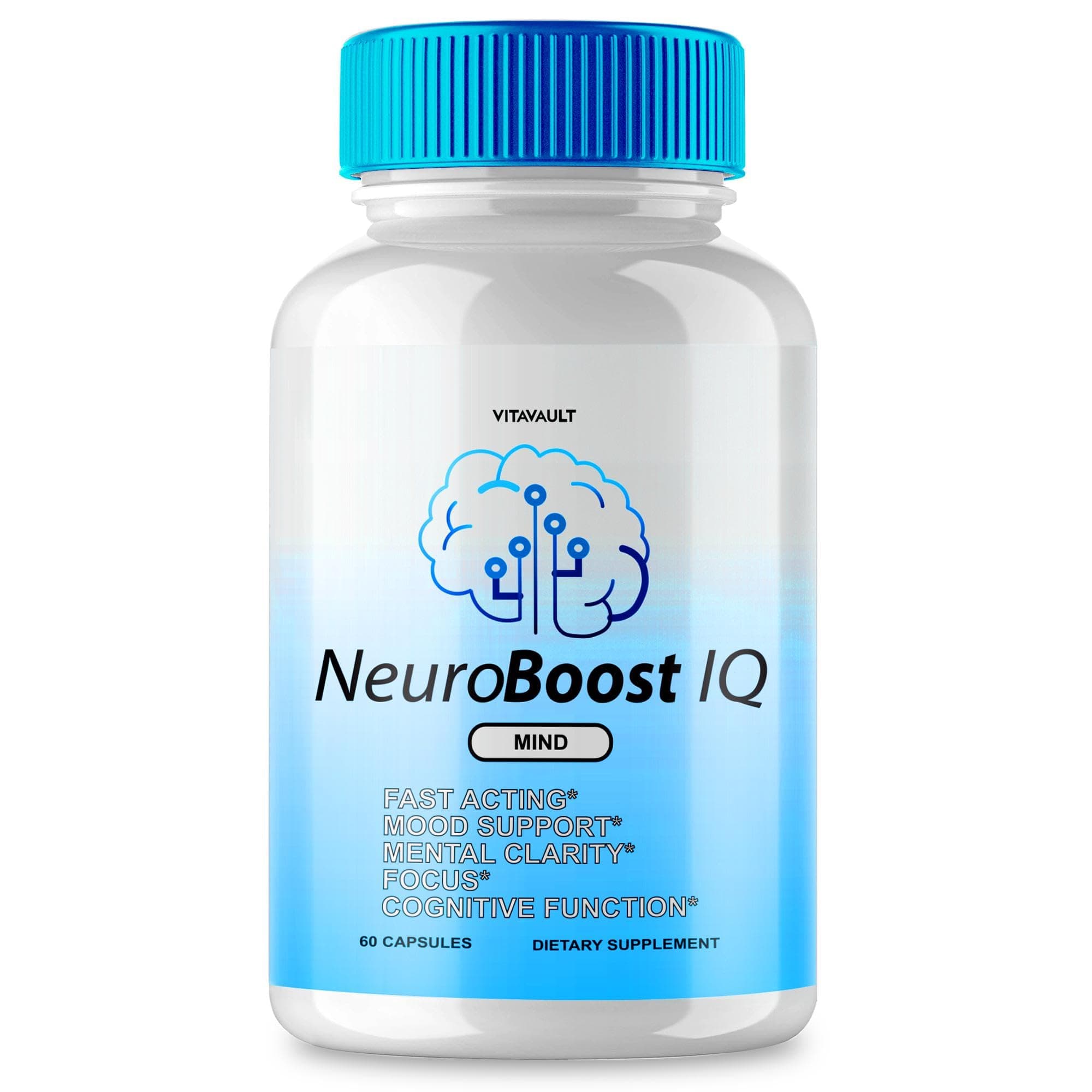 (1 Pack) NeuroBoost IQ Capsules: Enhance Your Memory and Brain Health with Our Neuro Tech IQ Supplement