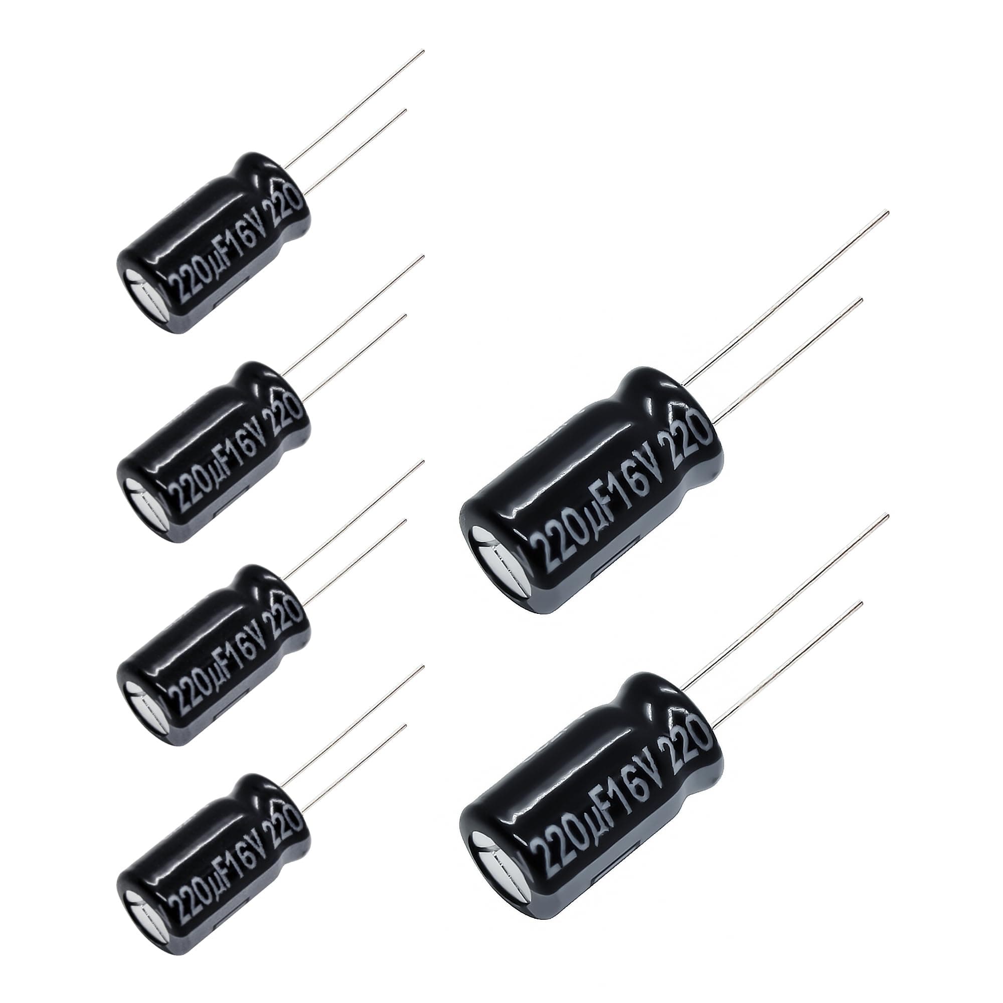 Replacement for 6 pcs Panasonic FR Series Capacitors 16V 220uf Ultra Low ESR