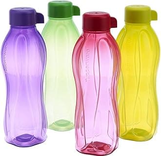 Eco Sports 1 Litre Aqua Safe Water Bottle ( Set of 4) 32 Oz