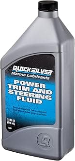 Quicksilver 858075Q01 Power Trim and Steering Fluid, 32 oz