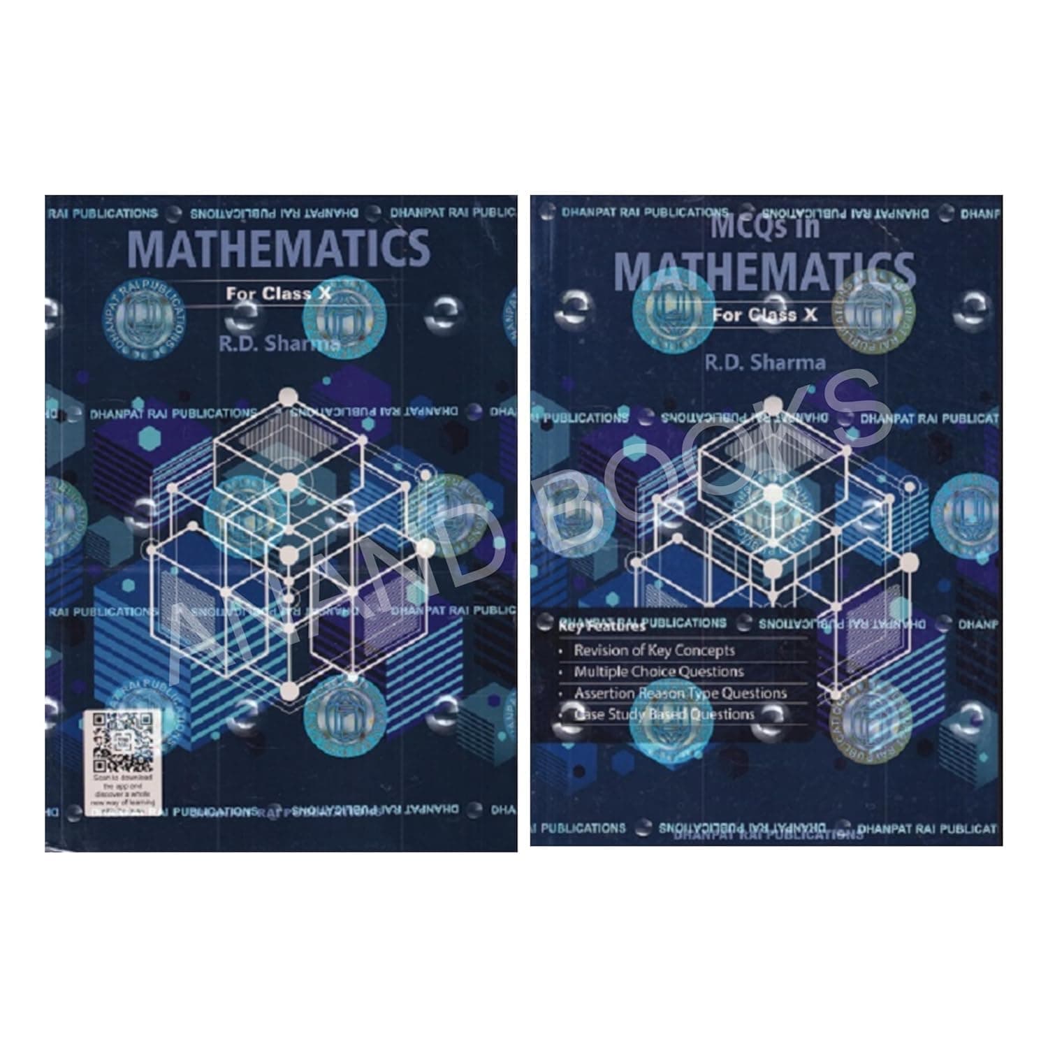 Rd Sharma Class 10 Maths 2025-26 CBSE Examinations | R D Sharma Class 10 Mathematics with MCQ Book (Pack of 2 Books)