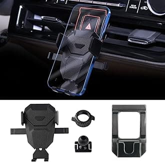 Karltys Cell Phone Holder for Toyota Highlander 2020-2023 Accessories (NOT for Platinum) Car Phone Holder Air Vent Mount for 4-7 Inch Phones Hands Free Thick Case Friendly Mobile Stand