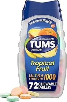 Ultra 1000 Maximum Strength Tropical Fruit - 72 Chewable Tablets