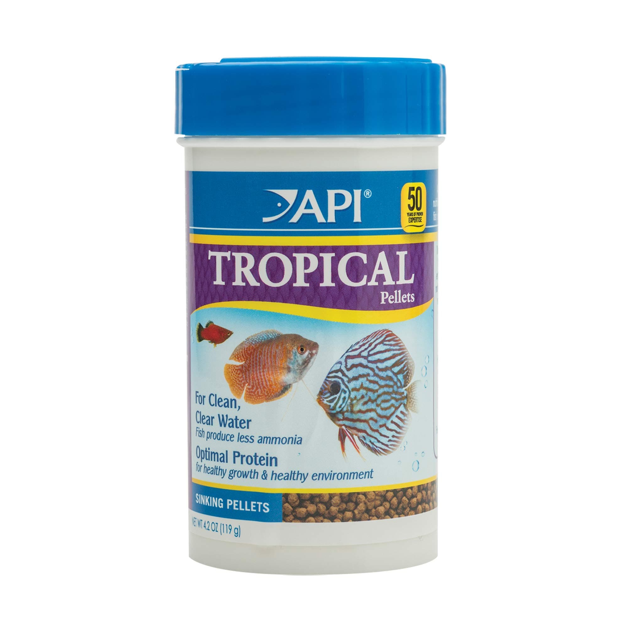 Pellets Tropical Fish Food 4.2oz