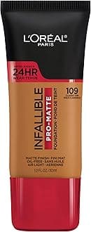 L 'Oreal Paris Infallible Pro – Matte Foundation Makeup, 109 Classic Tan, 1 fl. Oz Parallel import goods