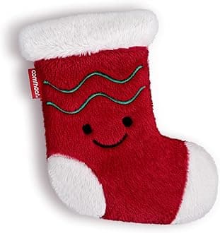 comfheatComfheat Heating pad Microwavable for Cramps Pain Relief, Microwave Moist Heat Pad Warm Compress Flaxseed Bag with Washable Cover, Funny Plush Hot Pack for Muscles, Unscented