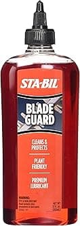 Blade Guard - Premium Lubricant, Helps Maintain Edge, Will Not Harm Plants, Protects Against Rust and Corrosion, Safe for Use On Gas Electric Equipment, 12oz (22503), Orange