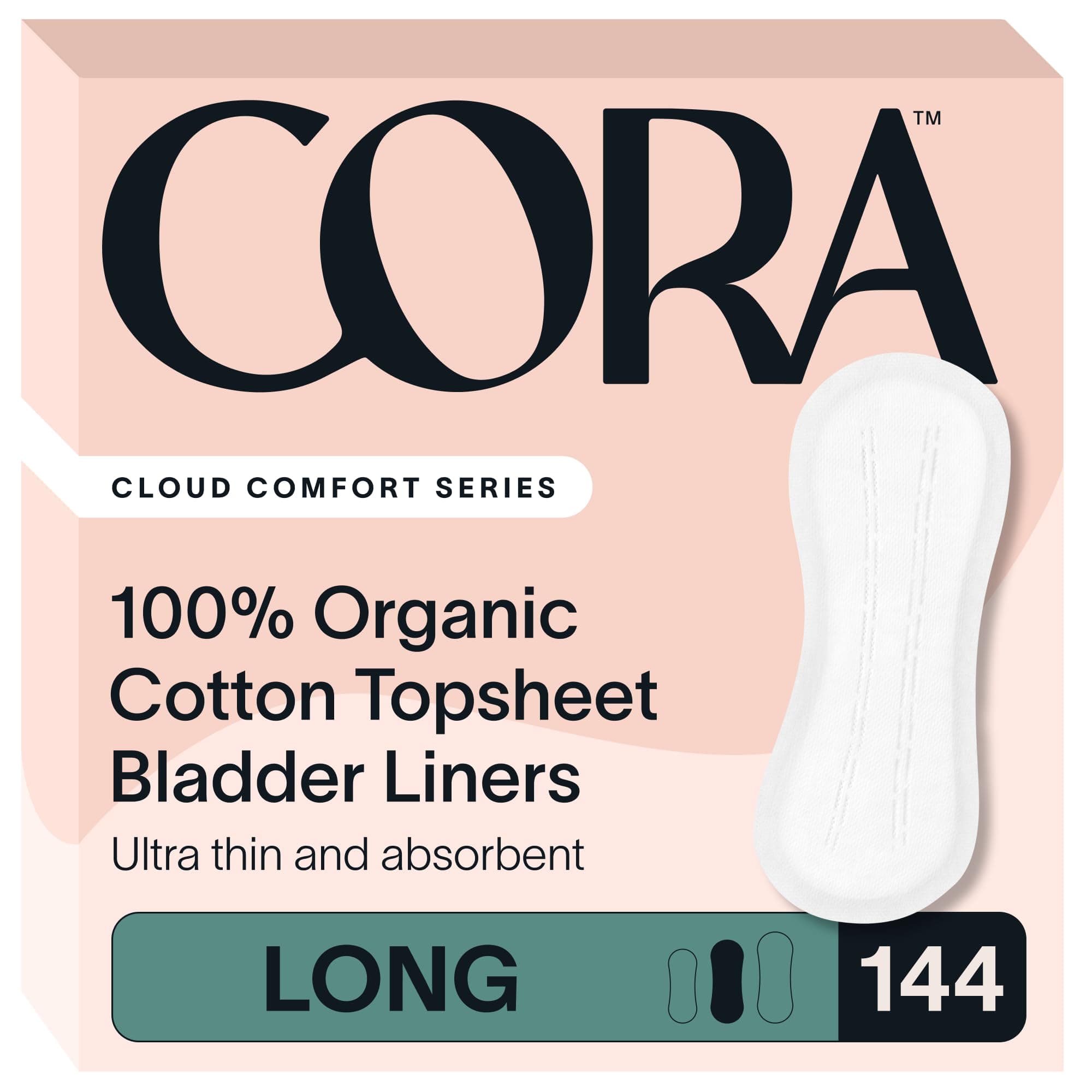 100% Organic Cotton Topsheet Bladder Liners (144 Long Bladder Liners)