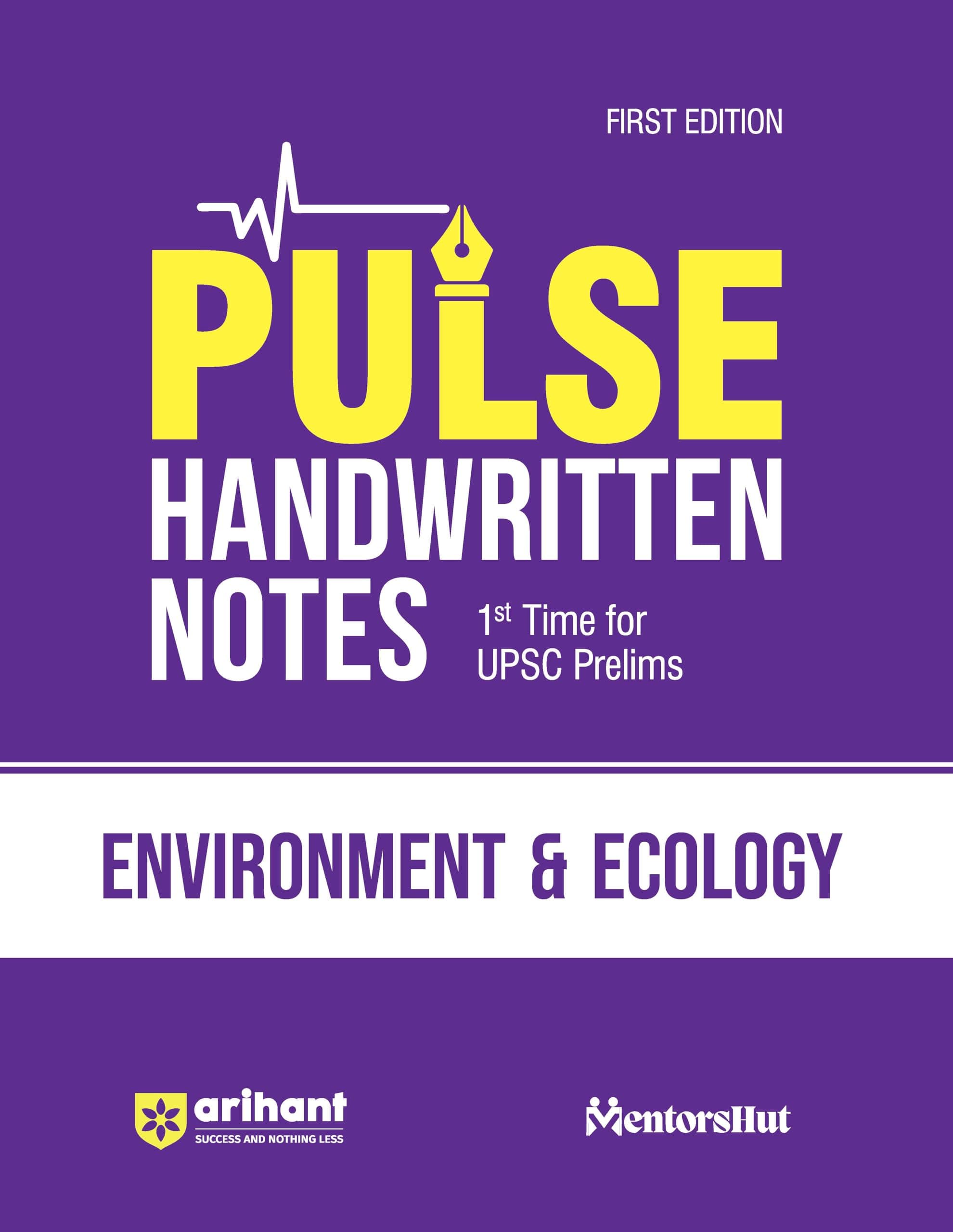 (Old Edition) Arihant PULSE Environment & Ecology Coloured Handwritten Notes