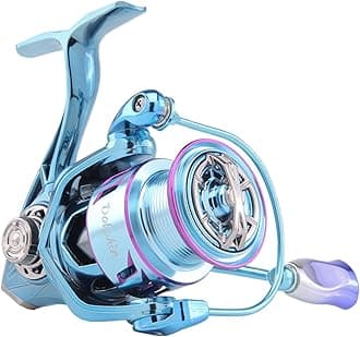 HAUT TON Dolphin Advance Edition Spinning Reel,5.2:1Gear Ratio,22LBS,5+1BB,Backlash Free Bearing,Sealed Drag System,Saltwater,Freshwater Fishing Reels