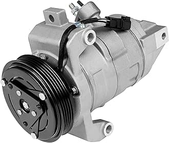 SCITOO Air Conditioner AC Compressor with Clutch for Ford for Mustang 3.7L 2015-2017 (FR3Z19703C FR3Z19703H FR3Z19703K)