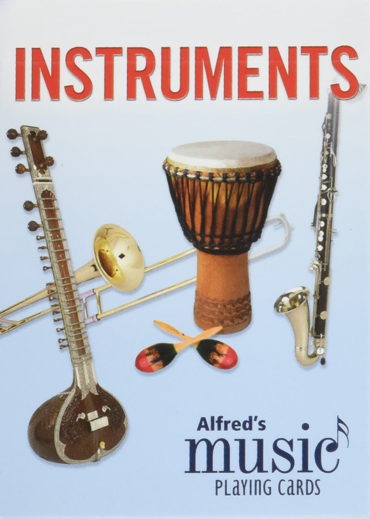 Alfred's Music Playing Cards -- Instruments: 1 Pack, Card Deck