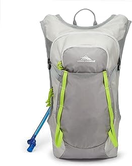 High SierraHydrahike 2.0 Hydration Backpack with 2L Water Bladder for Running, Hiking, Camping, or Cycling