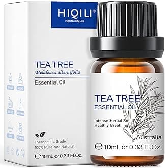 HIQILI Tea Tree Oil, for Toenail Fungus, Hair Growth,Add to Shampoo, Conditioner, Shower gel-10ml
