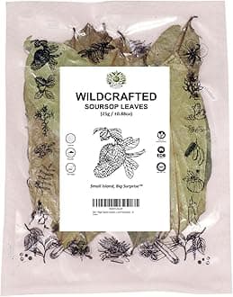 Pure Graviola - Whole Soursop Leaves for Tea