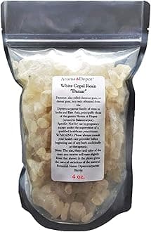 4 oz White Copal Tree Sap Known As Dammar Gum Incense I White Copal Tree Sap Gum Incense