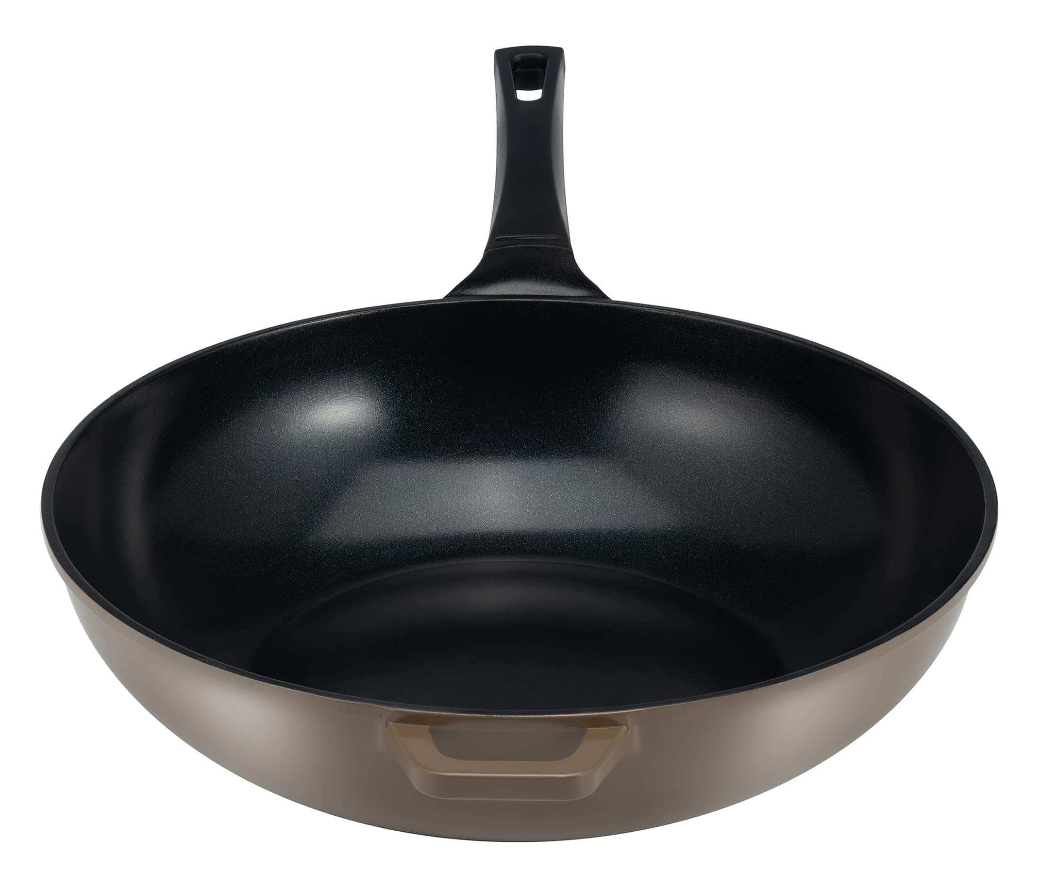 Ozeri14" Green Ceramic Wok, with Smooth Ceramic Non-Stick Coating (100% PTFE and PFOA Free)