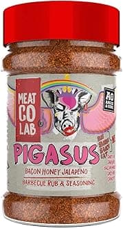 Pigasus Bacon Honey Jalapeño Rub | Sweet & Savoury Flavour Explosion | Perfect for Pork, Chicken, Chops & Chips | Gluten-Free | 200g