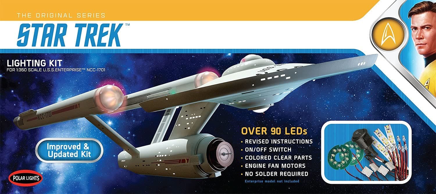 Round 2 Star Trek: TOS U.S.S. Enterprise Light Kit (MKA048)