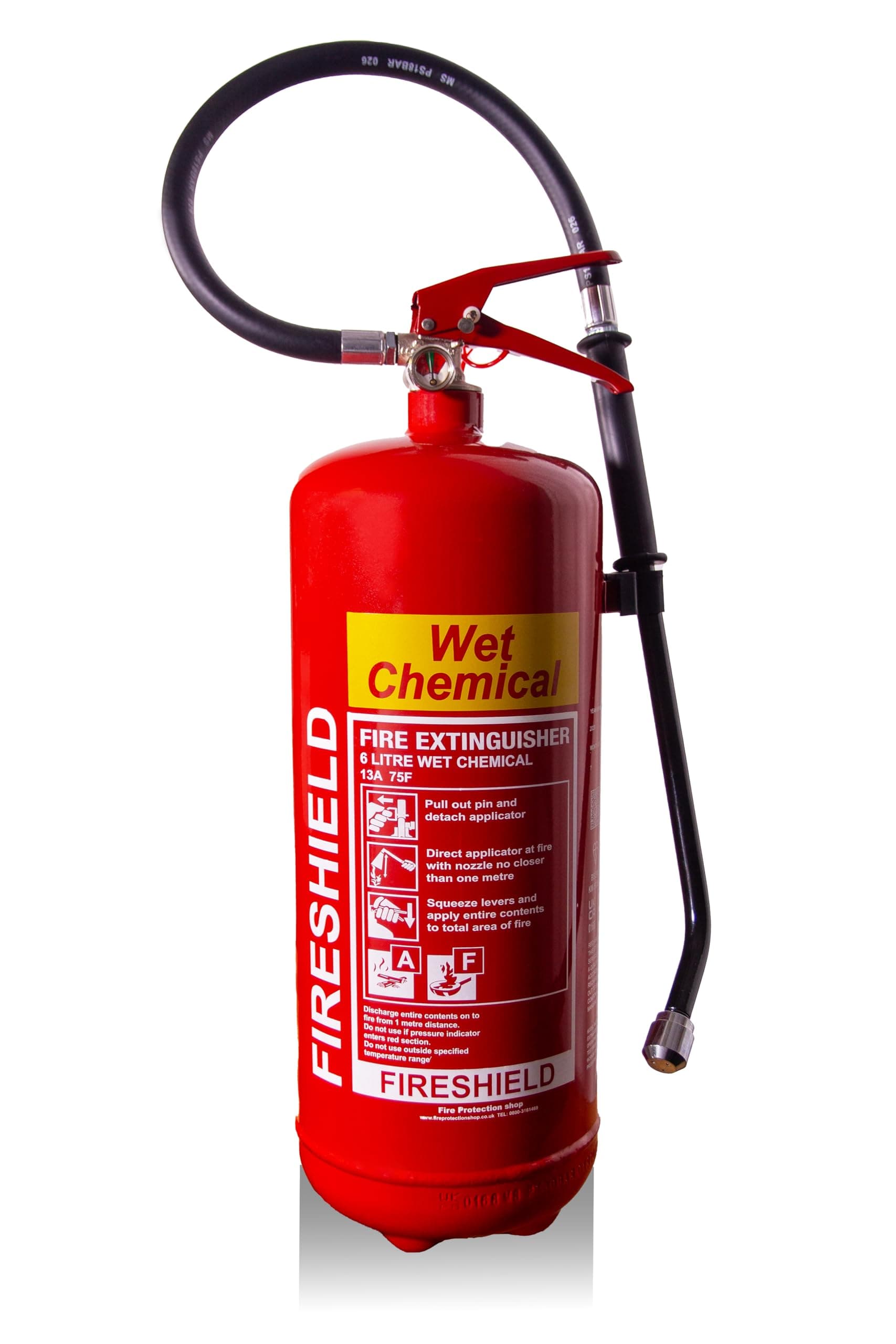 6ltr Wet Chemical Fire Extinguisher - FireShield