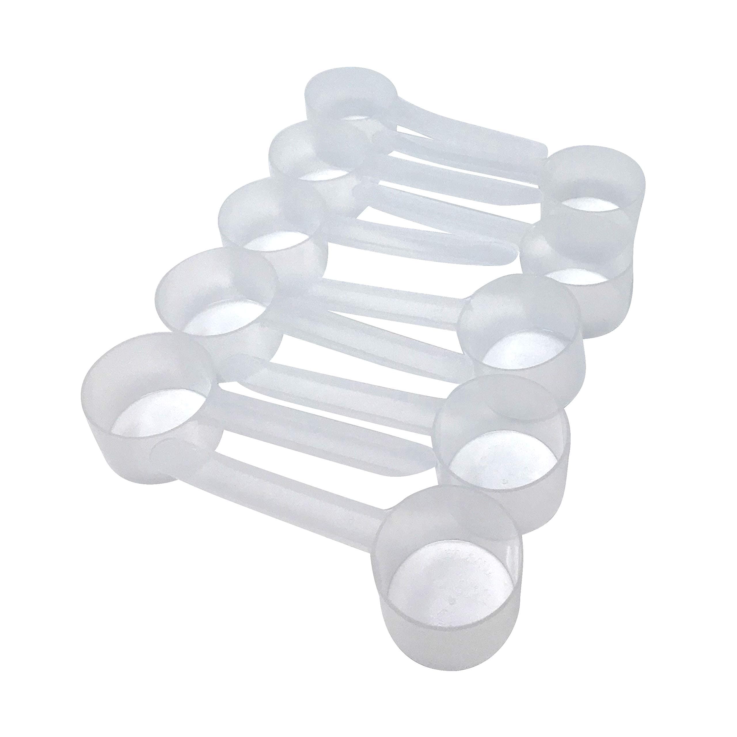 1.5 Tablespoon (23 mL) Long Handle Scoop for Measuring Coffee, Pet Food, Grains, Protein, Spices and Other Dry Goods (Pack of 10)