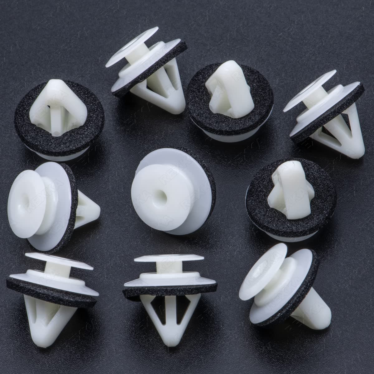 Rexka 10pcs Trim Panel Clips Compatible with Mazda G18K-51-SJ3 CX-7 Miata Protege