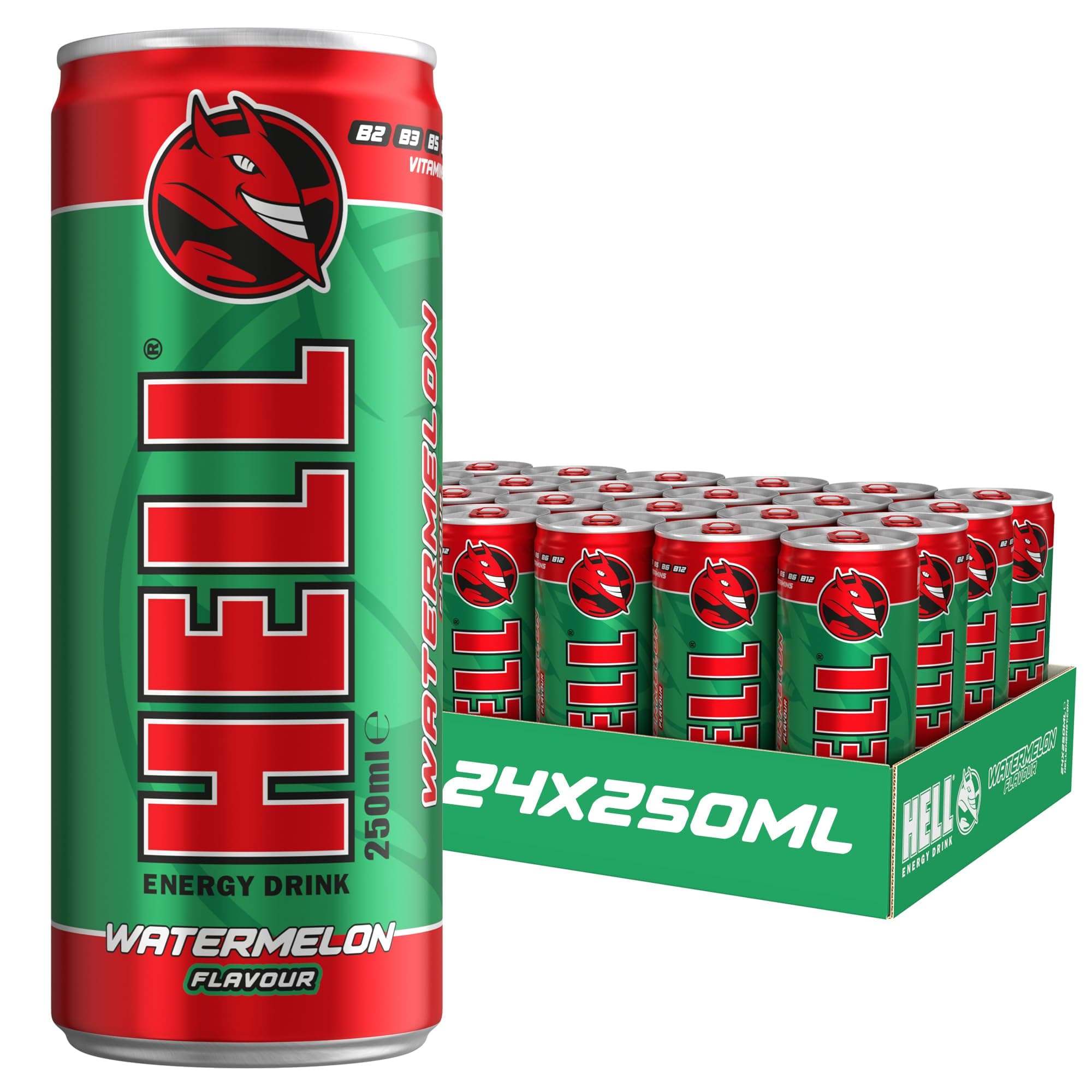 HELL ENERGY DRINK Watermelon (24 x 250ml)