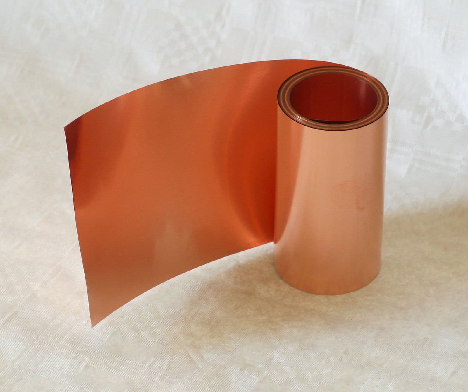 Copper Foil Copper Sheet 0.10 x 120 mm 3 m. Rolle