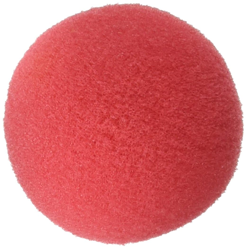 Foam Nose Costume Accessory - One Size, Red