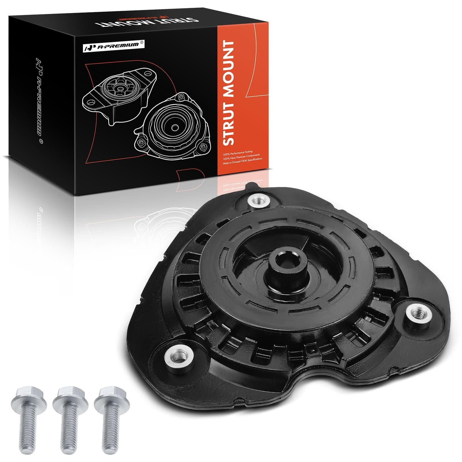 A-Premium Front Driver or Passenger Suspension Strut Mount Compatible with Nissan Altima 2007-2013 2.5L 3.5L, Maxima 2009-2014 3.5L