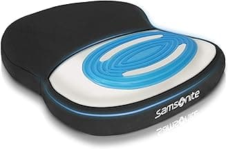 SAMSONITE - Extra Firm & Thick Seat Cushion with Cooling Gel