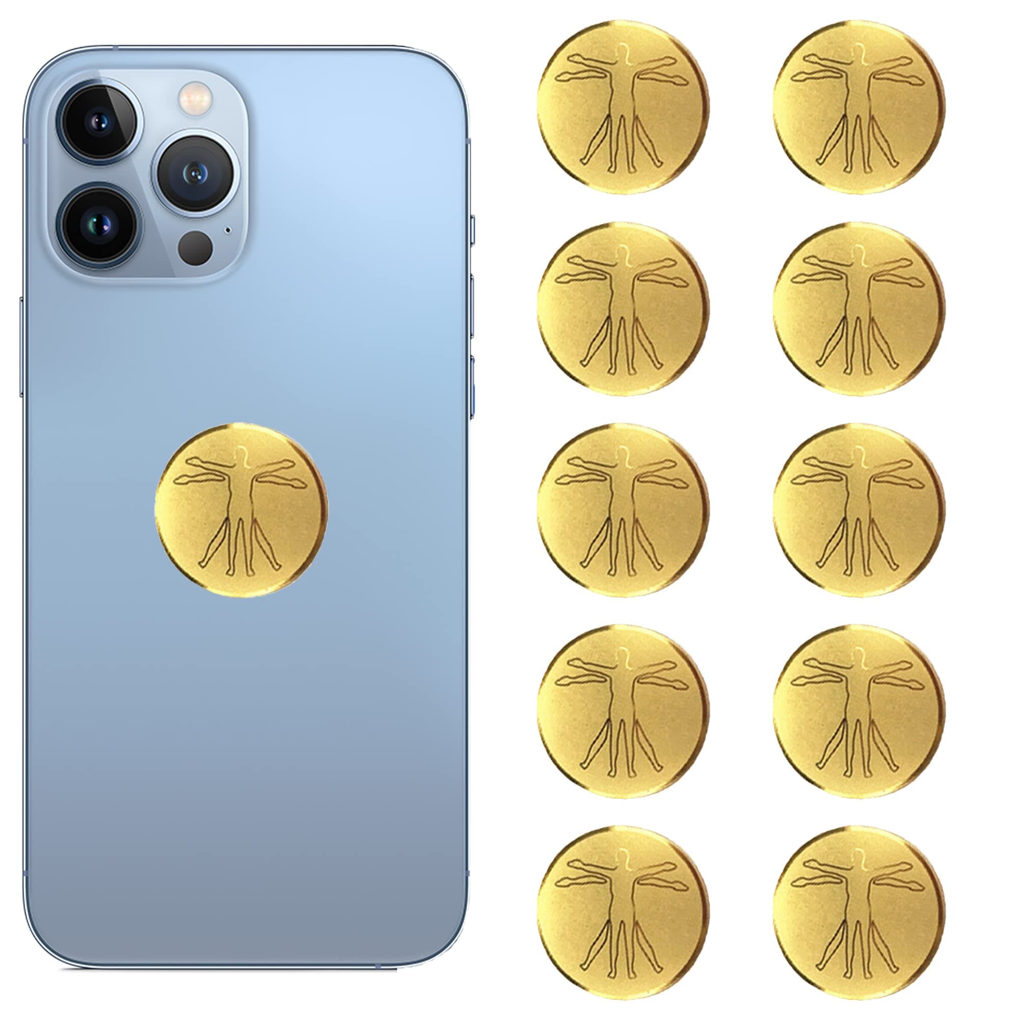 10Pcs Protection Cell Phone Stickers 99% Effective Protector Cell & Smart Phones, Laptops, Tablets, TV, Monitors - All Devices