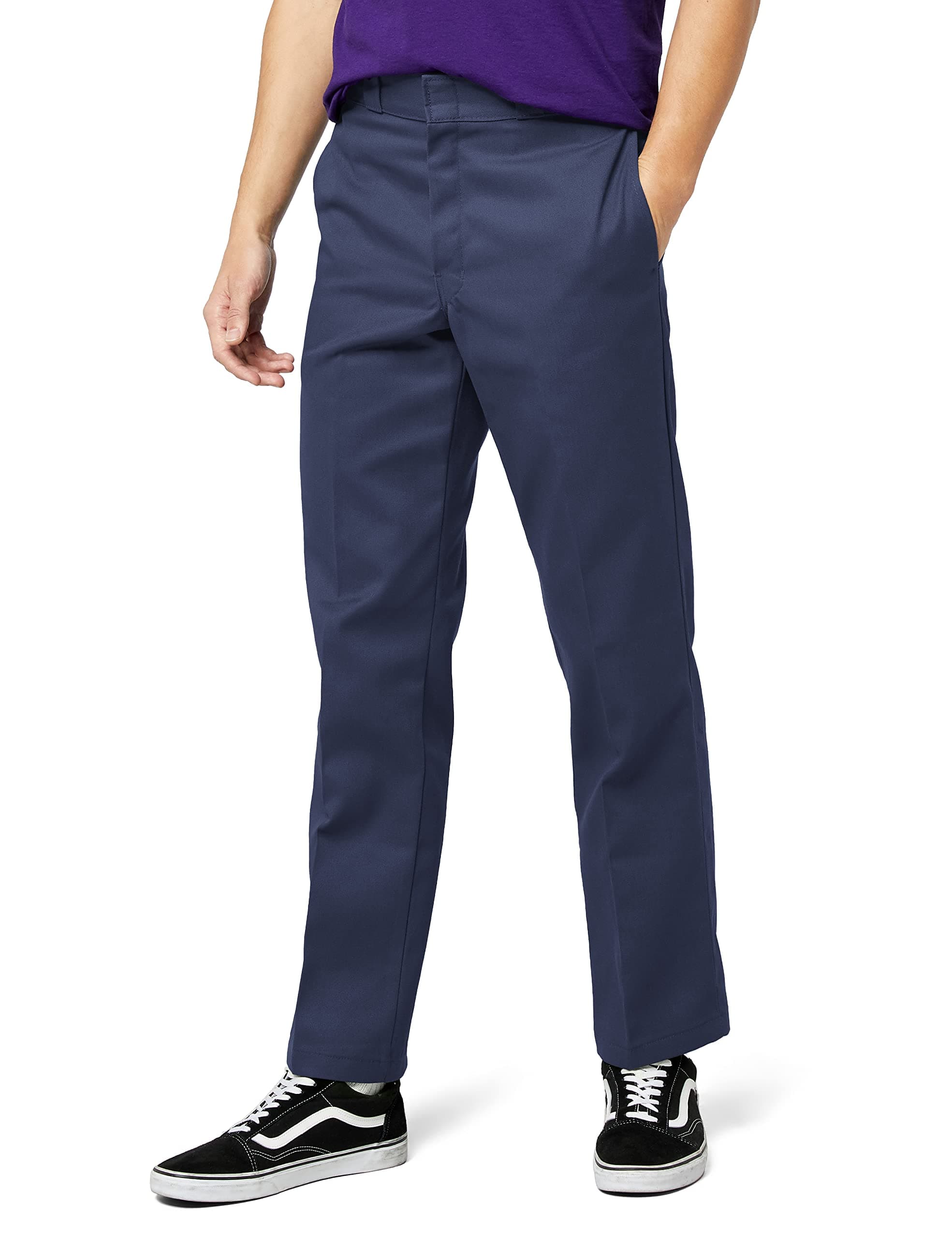 DickiesWork Clothes: Men's Stain Release Work Pants 874 SV - Grey