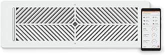 Flair Smart Vent 4x14 (White), AC Vent Cover for Floors, Walls and Ceilings.