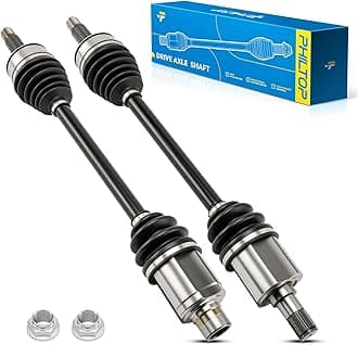 PHILTOP Front CV Axle for Honda Odyssey 2005-2006, 66-4224 66-4225 CV Axle Shaft 2 PCS