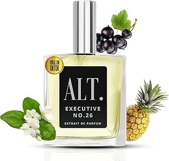 Executive No. 26 - Inspired by Creed Aventus for Men, Extrait de Parfum, Long Lasting Woody Fruity Perfume for Men with Bergamot, Pineapple & Oakmoss, 100ml