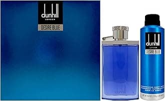 Alfred Dunhill Desire Blue for Men - 2 Pc Gift Set 3.4oz EDT Spray, 6.0oz Deodorant Spray