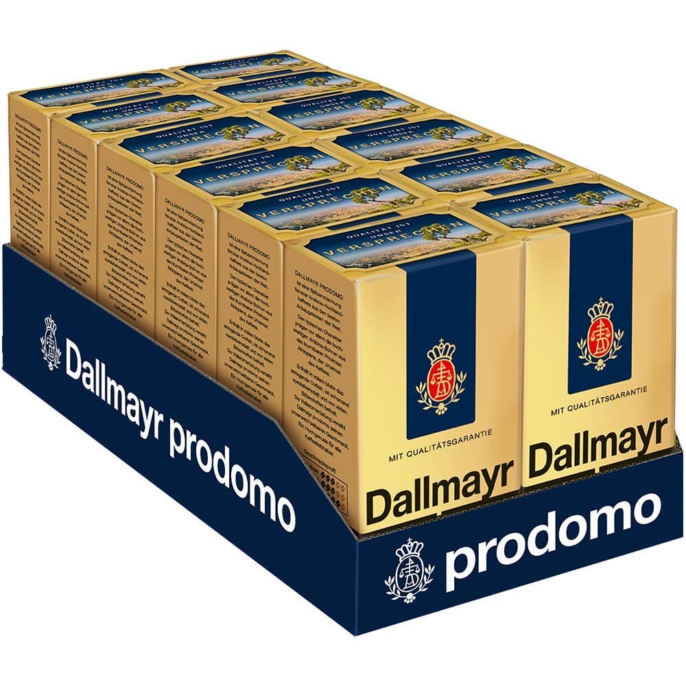 Prodomo Ground Coffee - 12x 500g
